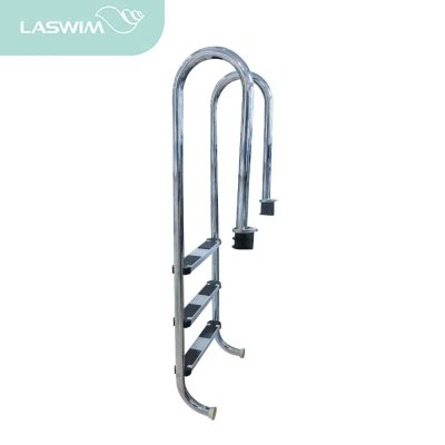 MC Series 3 Steps SS ladder ￠42 ×1.1 mm (SS 304) Laswim